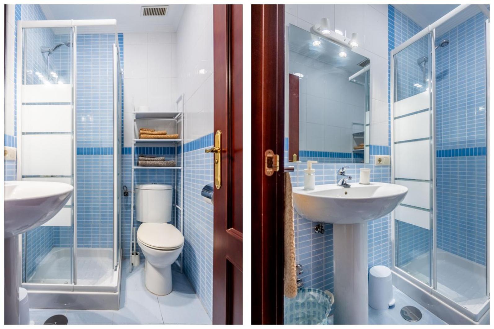 Piso Con Patio Privado Y Parking Nervion Apartamento *